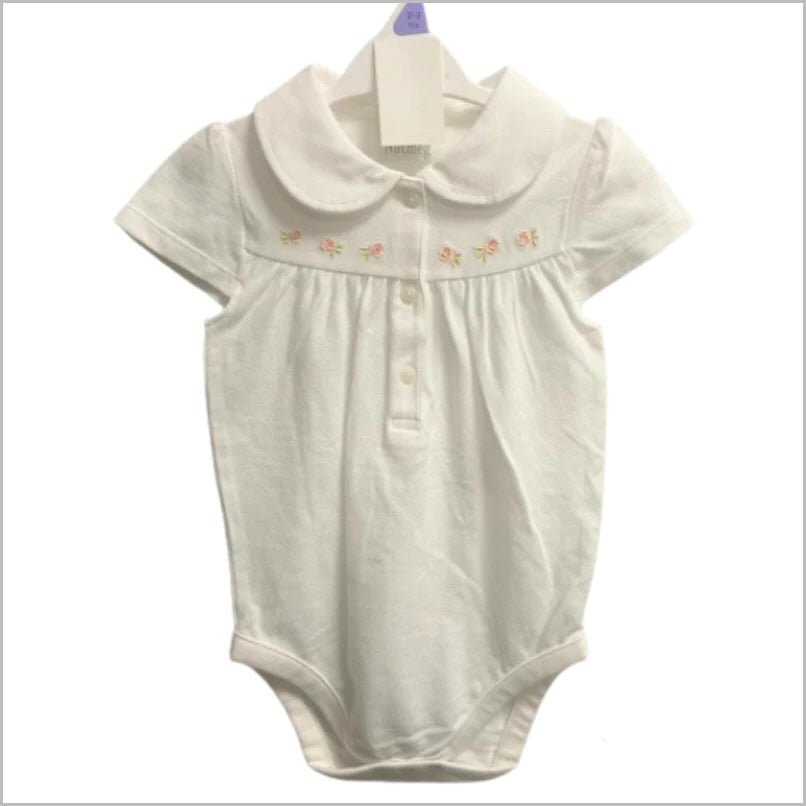 Nutmeg girl white bodysuit