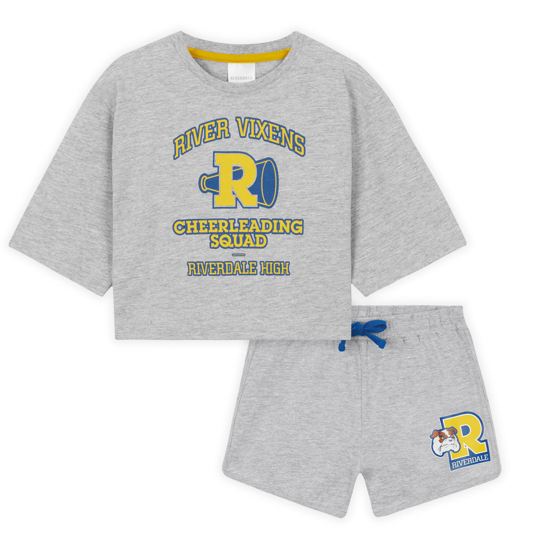 RiverV squad crop set pjs
