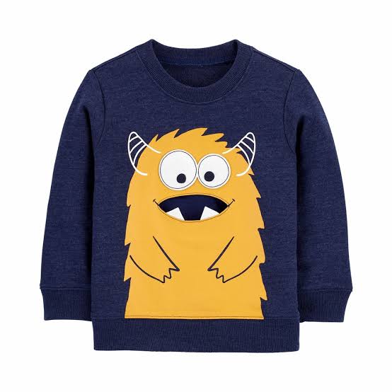 Osh navy blue dino print