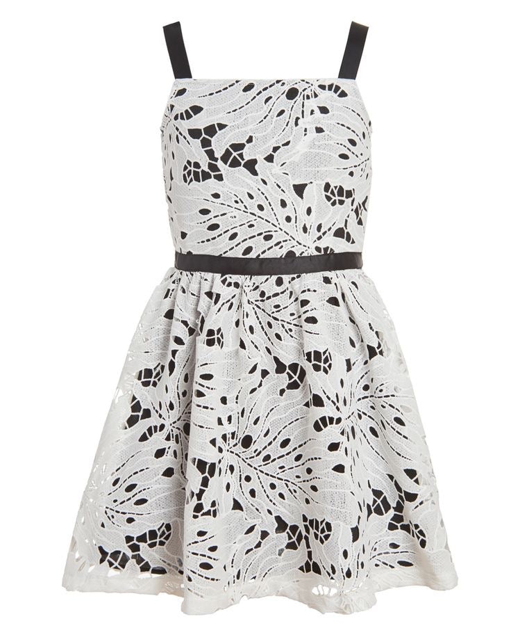 Calvin Klein white lacey dress – Just Kidn