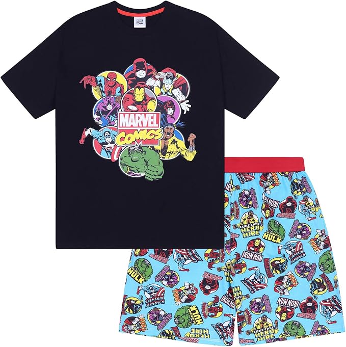Marvel comics boys pjs