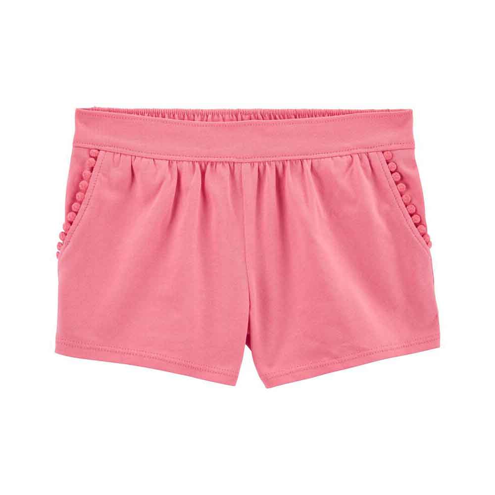 Pompom shorts for girls