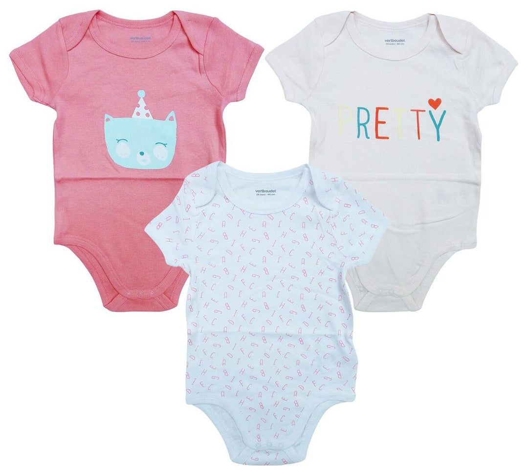 Vertbaudet 3pcs baby girl