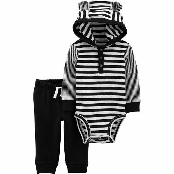 carters hoodie set for boys
