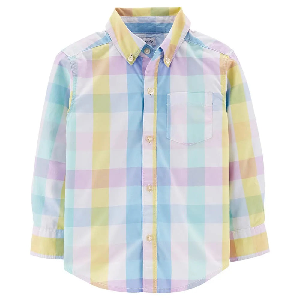 Carters plaid shirt for boys