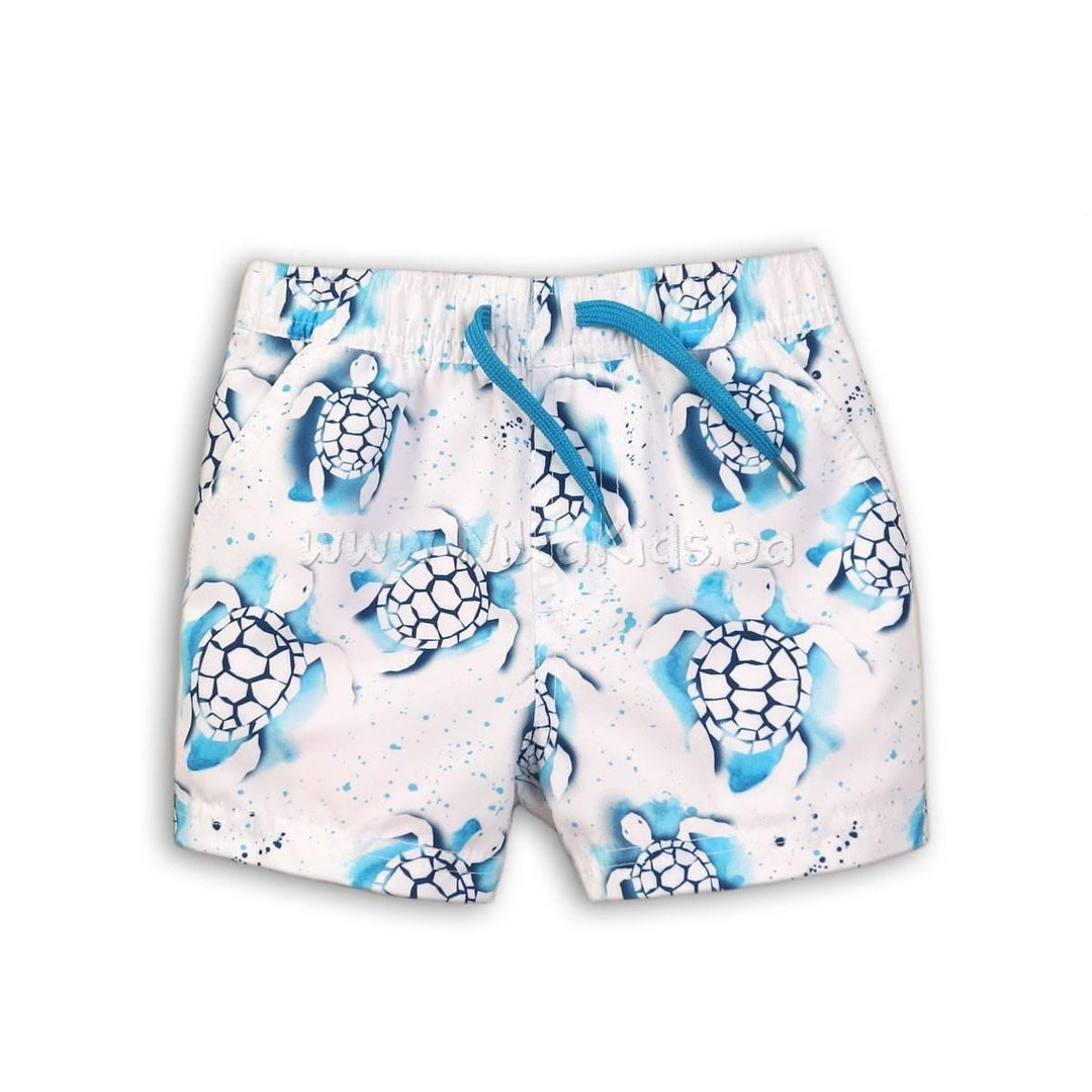 New Minoti boys turtle print swimming shorts
