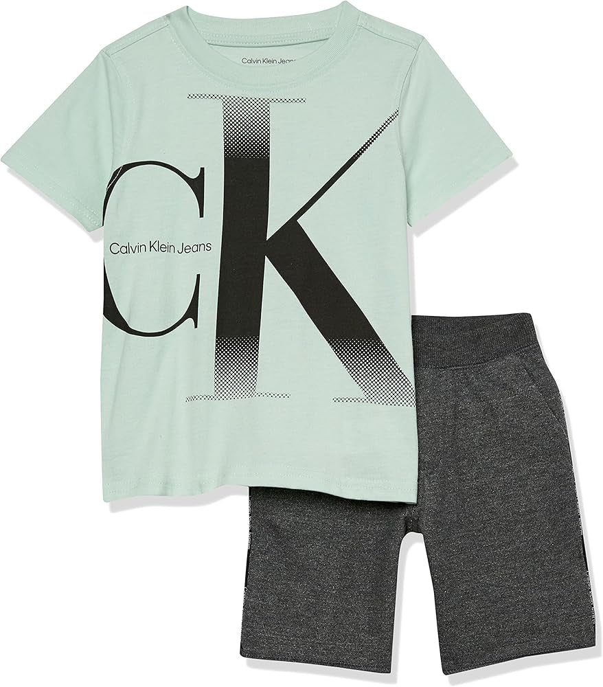 Calvin Klein boys piece short set