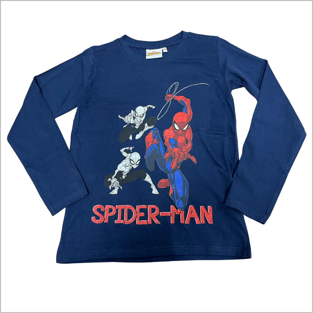 Spiderman long sleeve top for boys