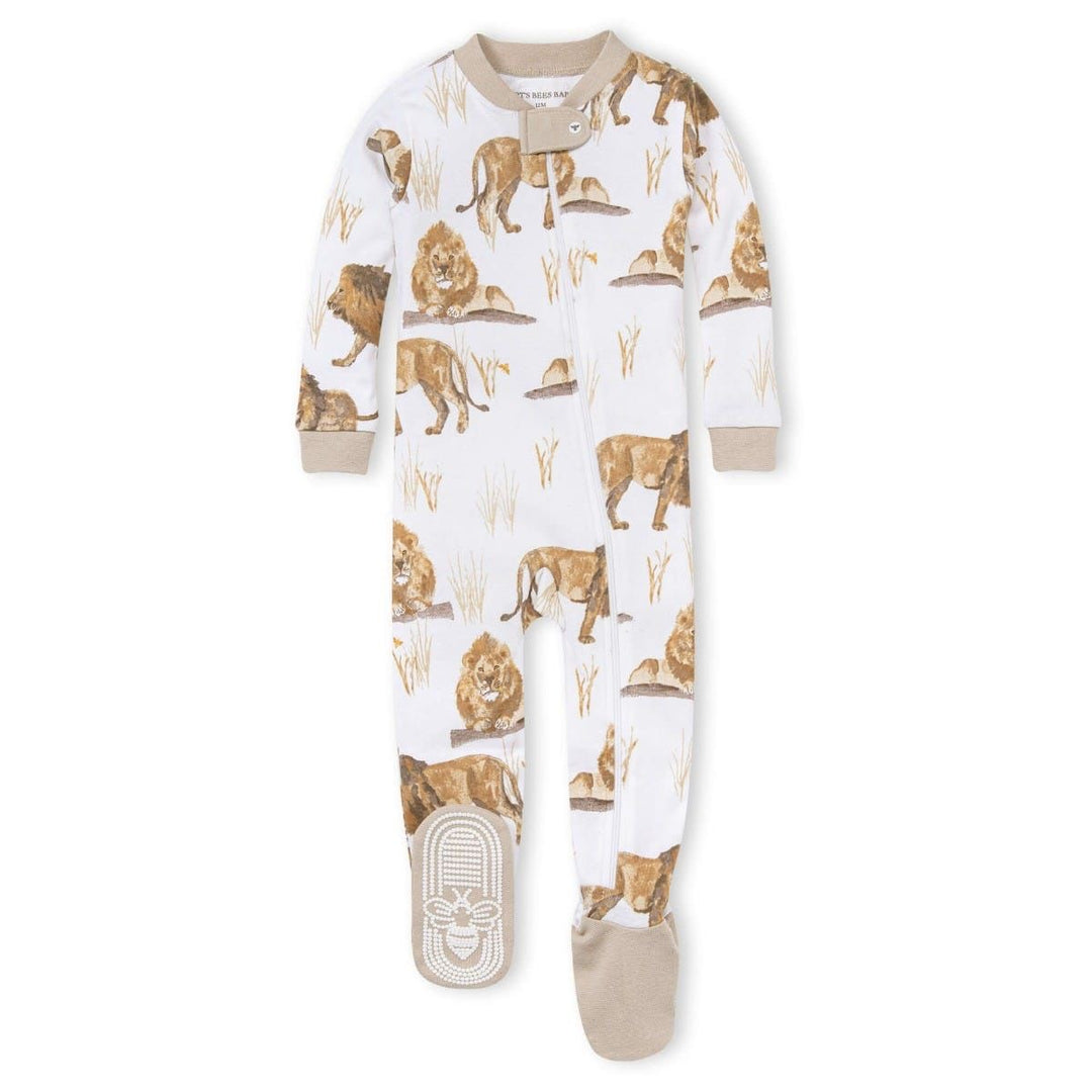 Burtbees sleepsuit lion design