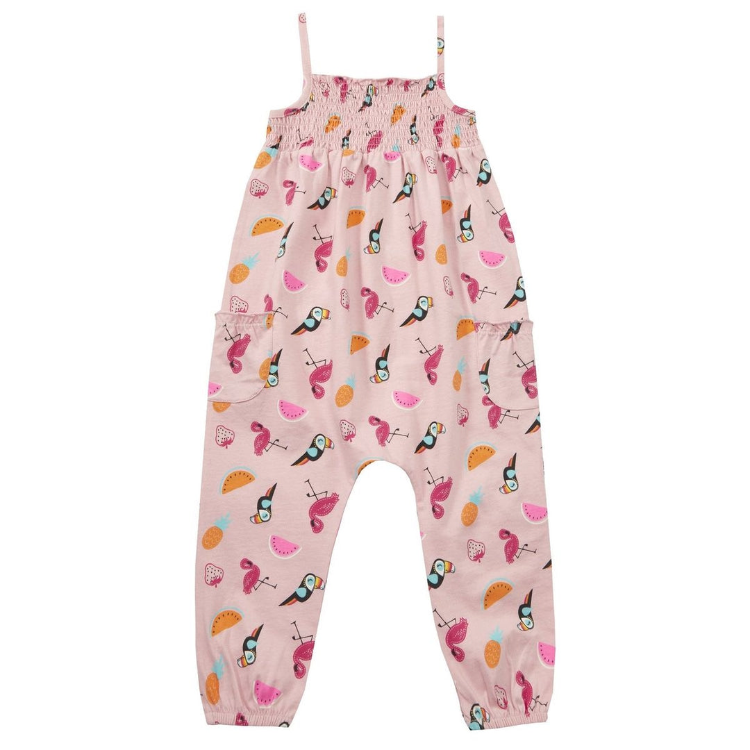 Flamingo jumpsuit in pink