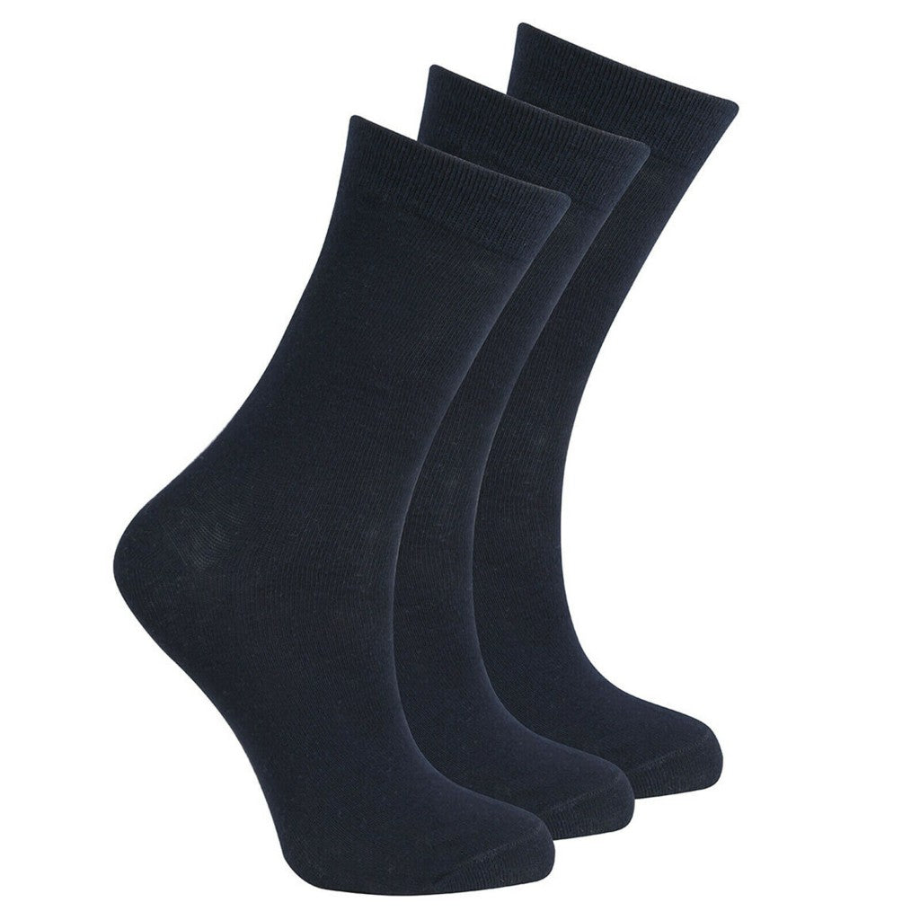 Navy blue 3pairs socks