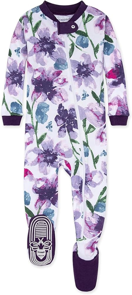 Burtbees purple watercolor daylily