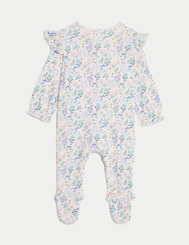 M&S girls sleepsuit