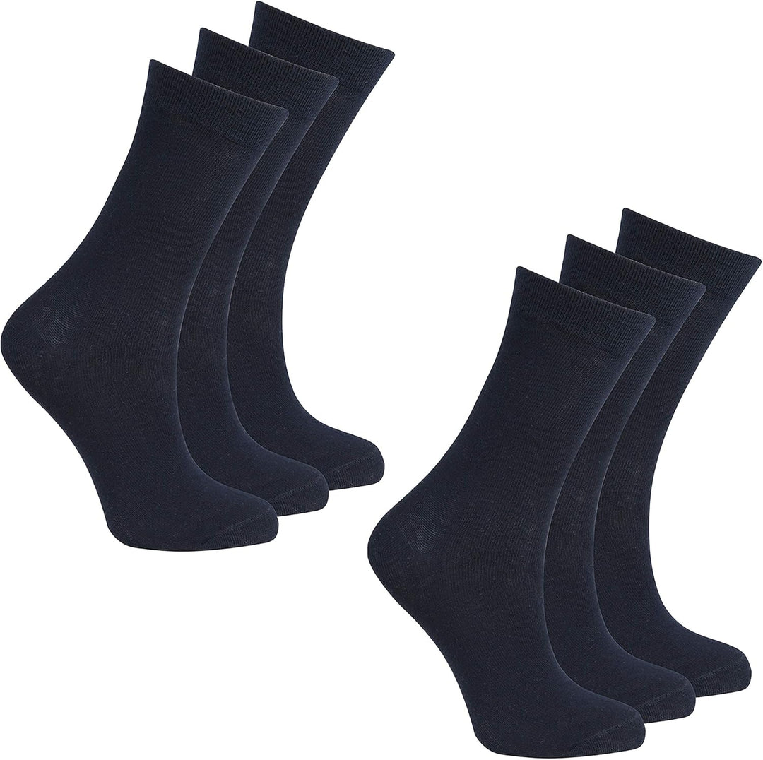 Navy Blue 3pairs school socks