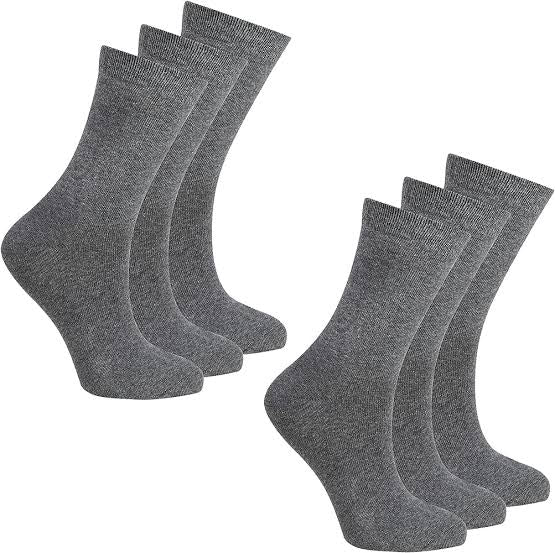 Grey 3pairs school socks