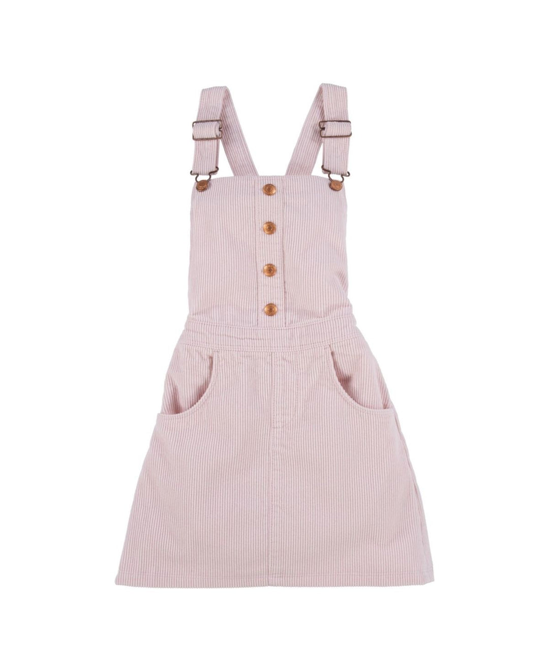 Levi's girls corduroy skirtalls in pink
