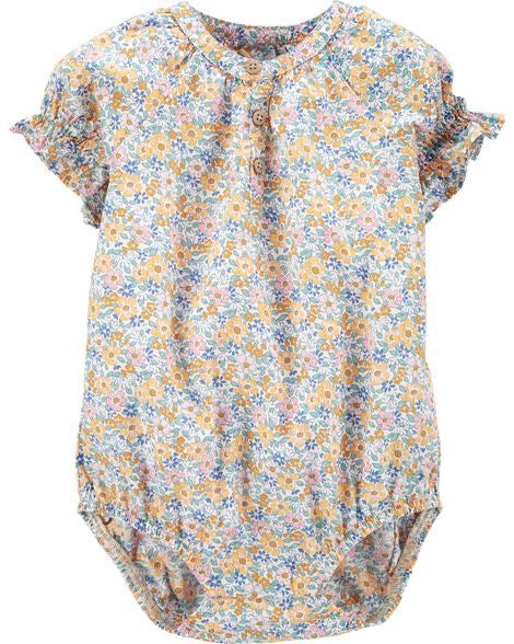 Carters floral bodysuit for girls