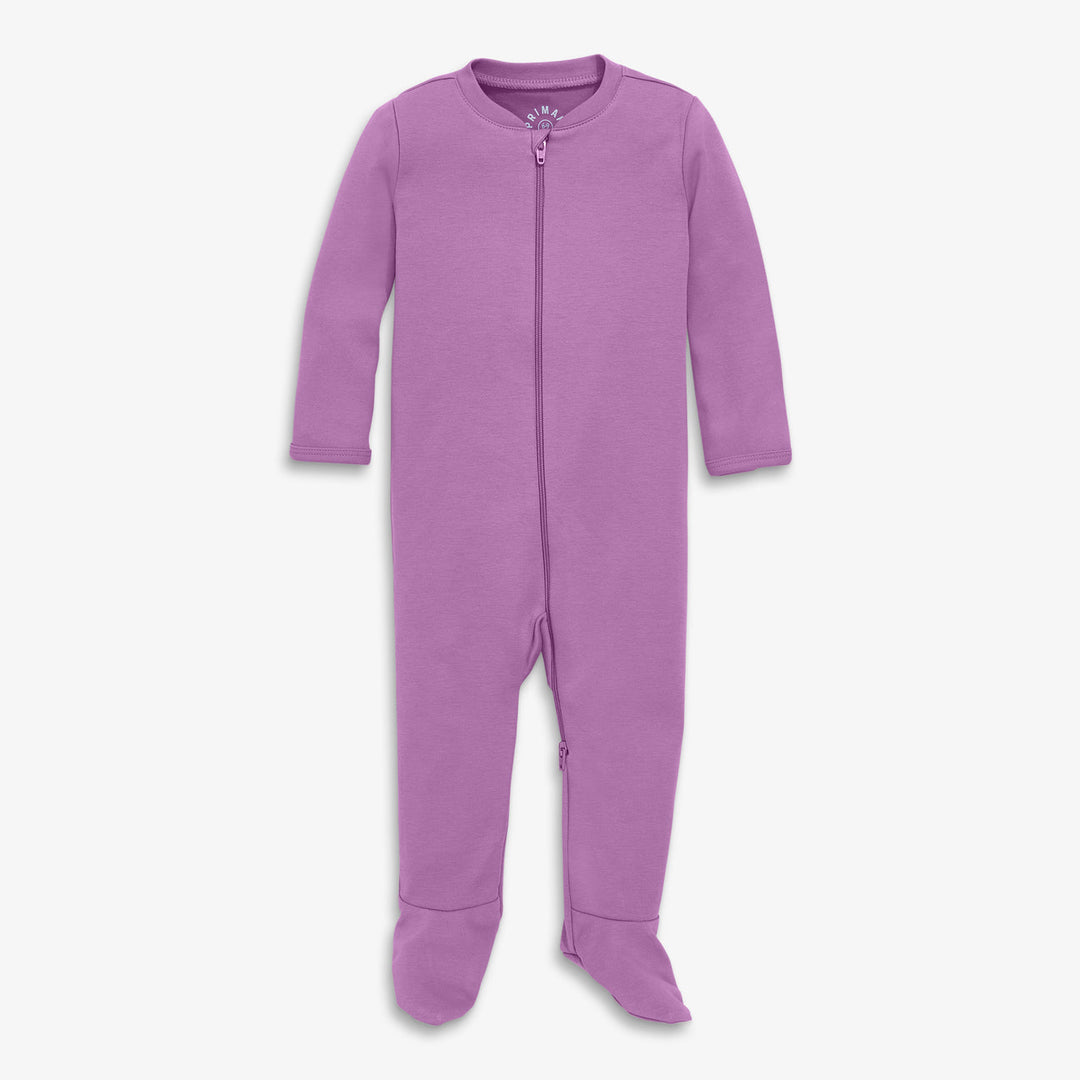 Primary sleepsuit in lavendar