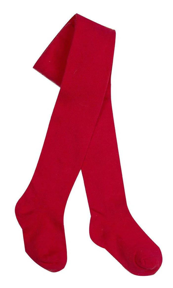 Girls tights in red