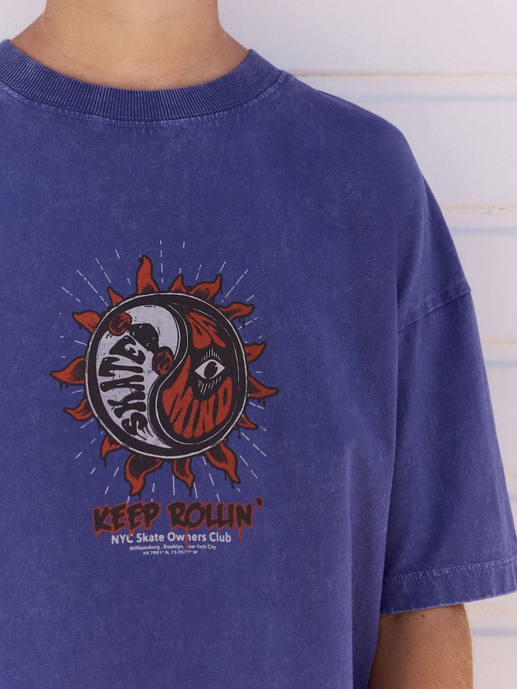 Next Relaxed Fit Short Sleeve Graphic Tee