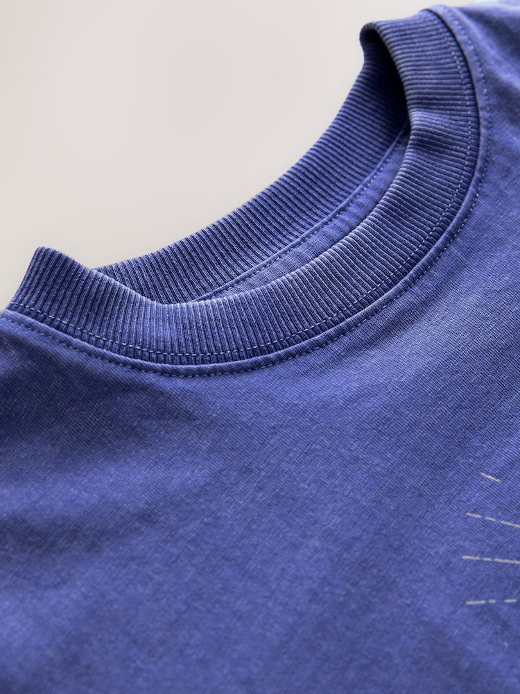 Next Relaxed Fit Short Sleeve Graphic Tee