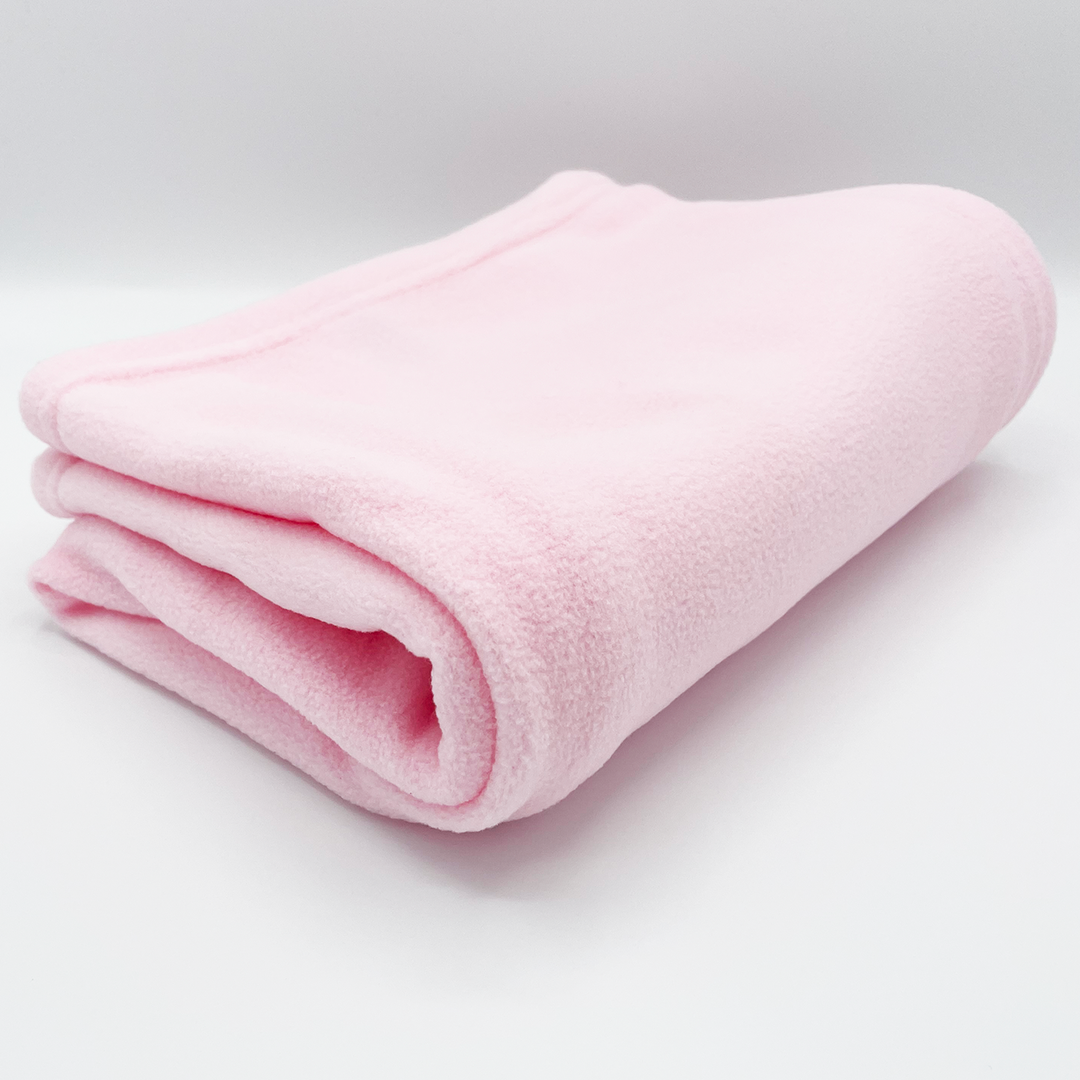 Baby Town Soft Plush Blanket in Blue and Pink