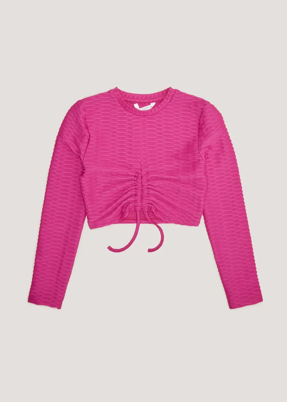 Candy couture girls crop top