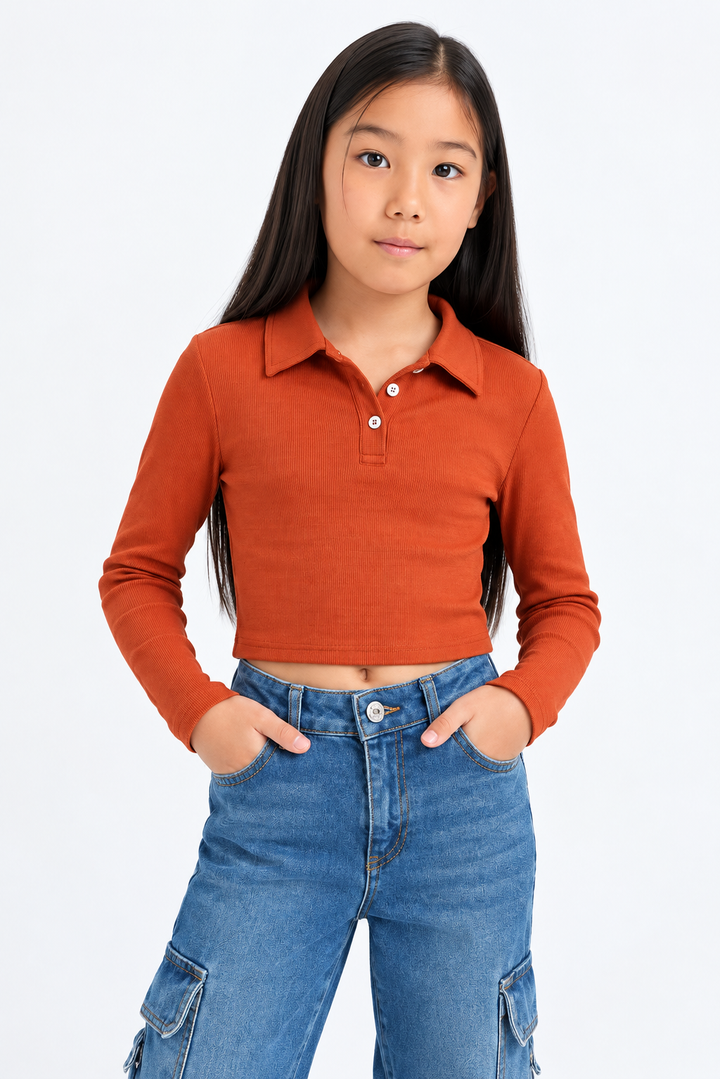 Girls long sleeve top