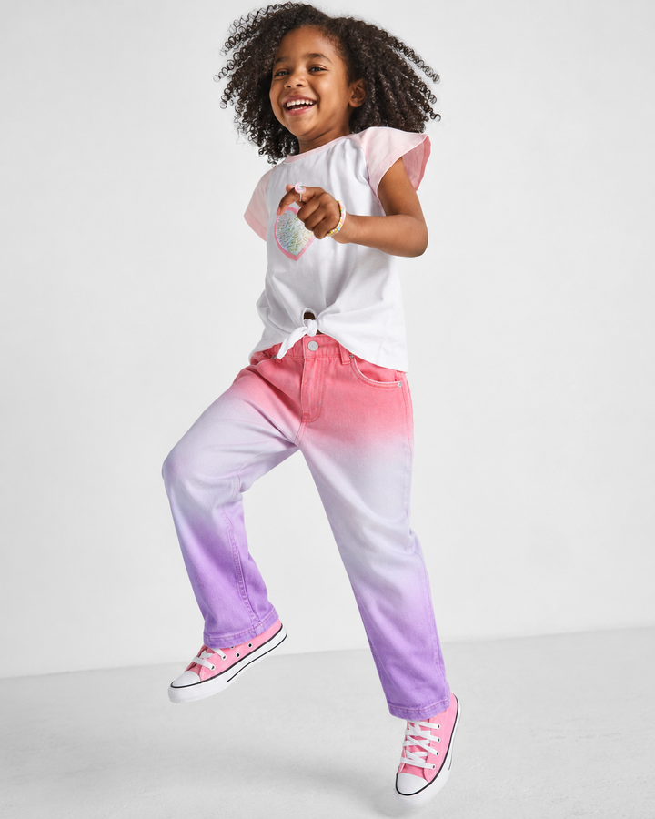 TU ombre gradient girls denim