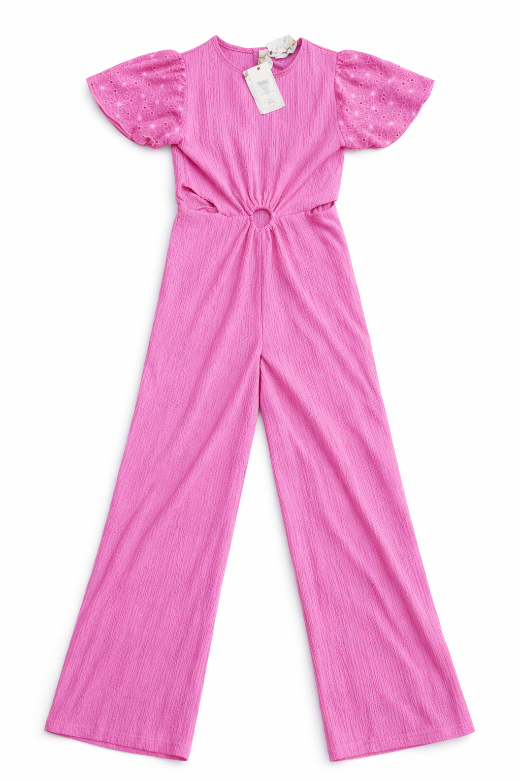 Lipsy London with flutter sleeves in pink