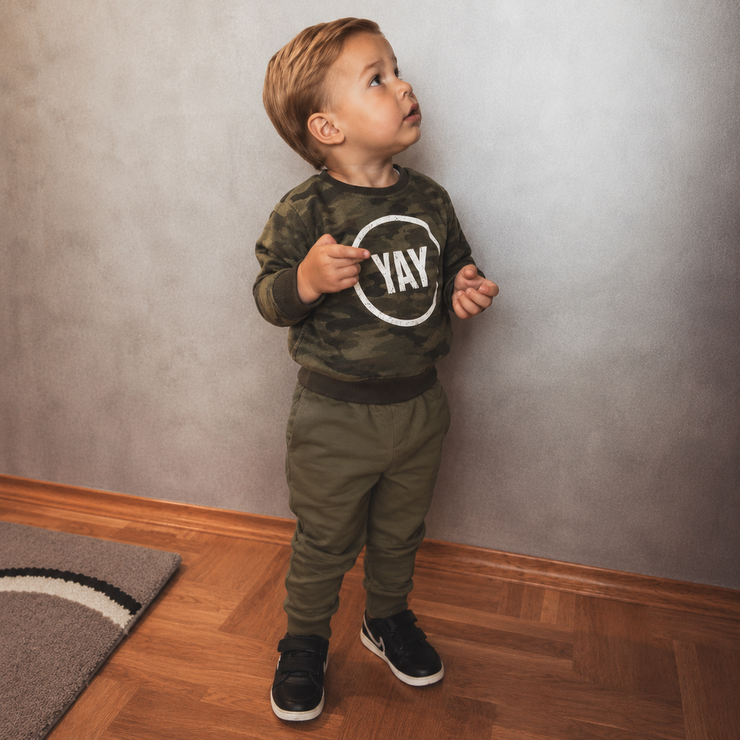 Luno YAY army print boys