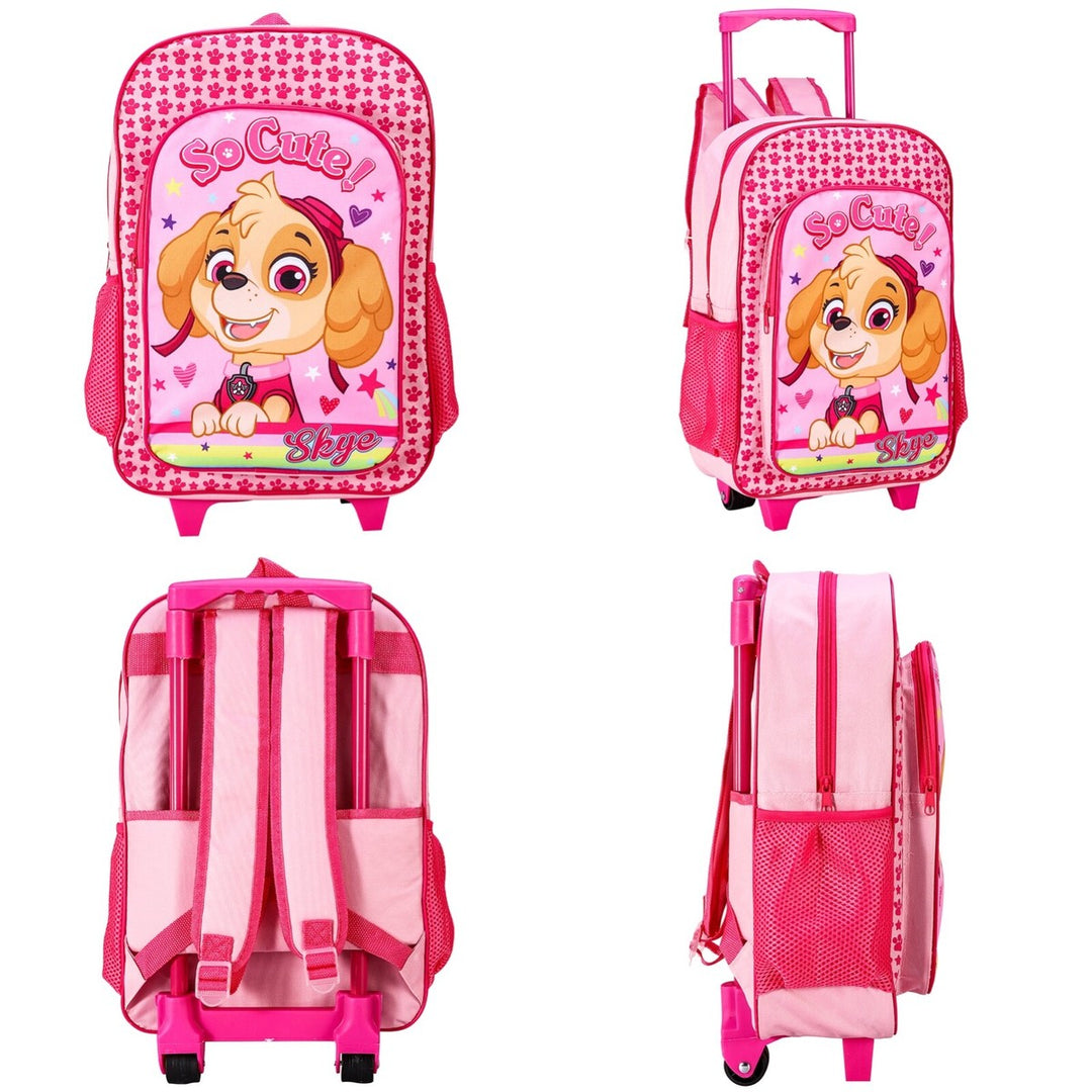 Official Paw patrol 'So Cute' trolley backpack set