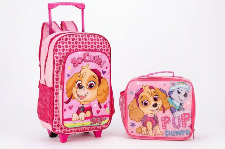 Official Paw patrol 'So Cute' trolley backpack set