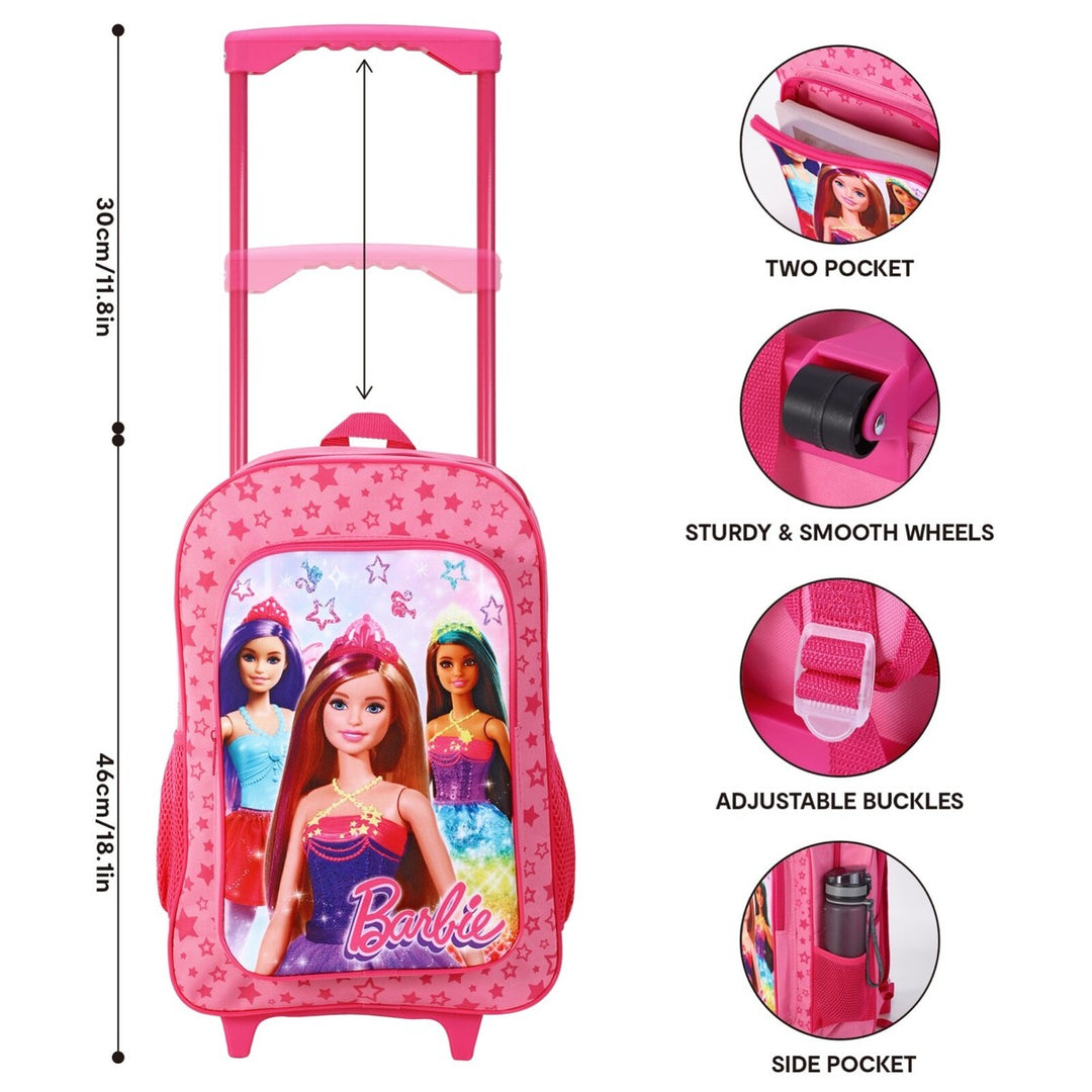 Original Barbie trolley bag and lunch bag set