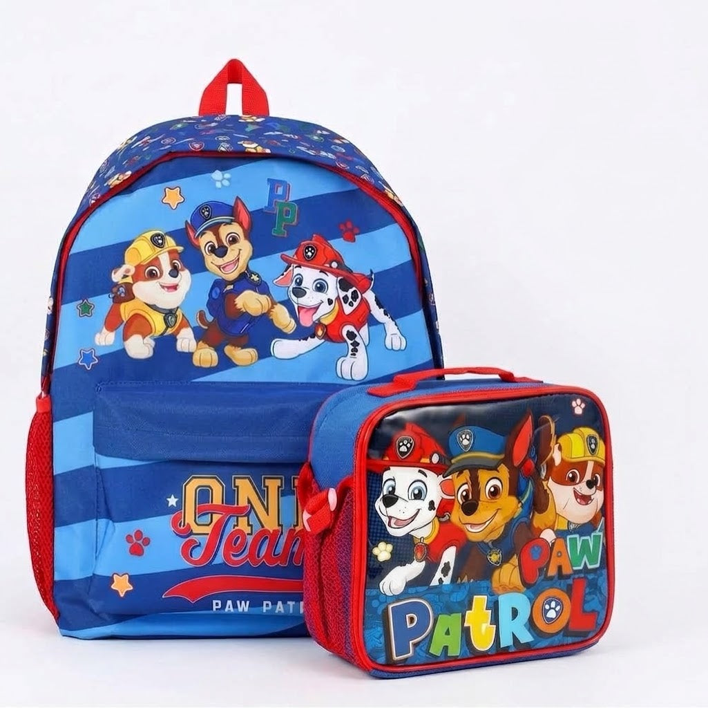 Original Paw patrol backpack set