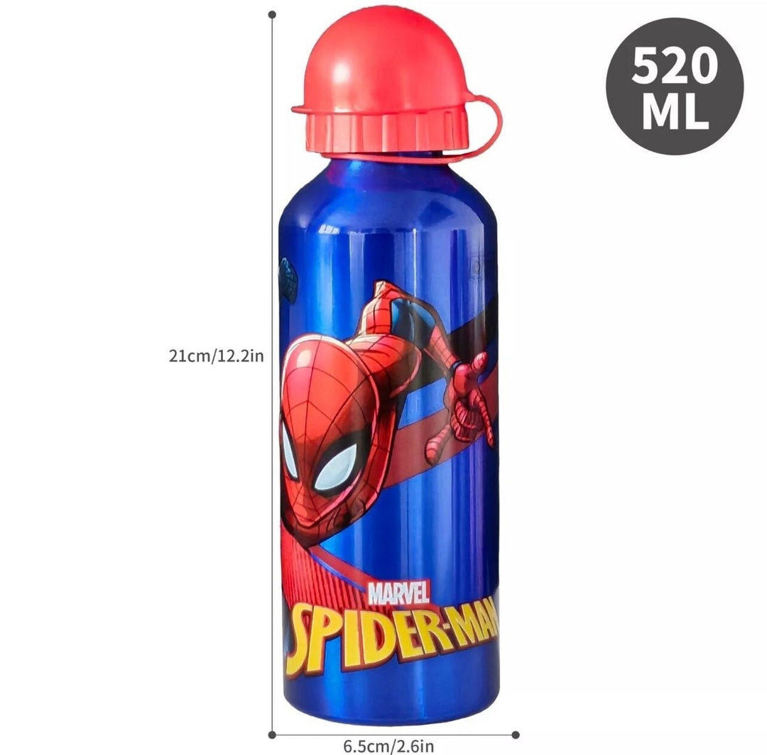 Marvel Spiderman aluminium 500ml water bottle