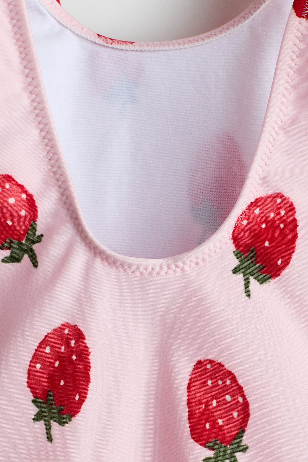 Pink strawberry swimsuit