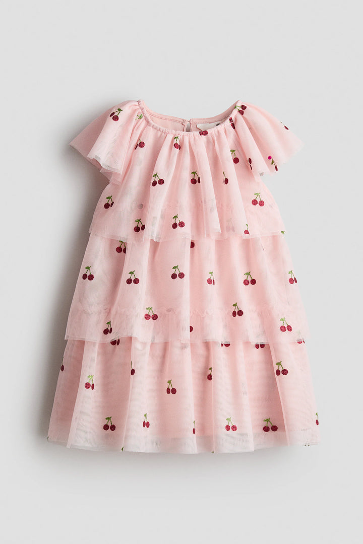 H&M Glittery-print dress