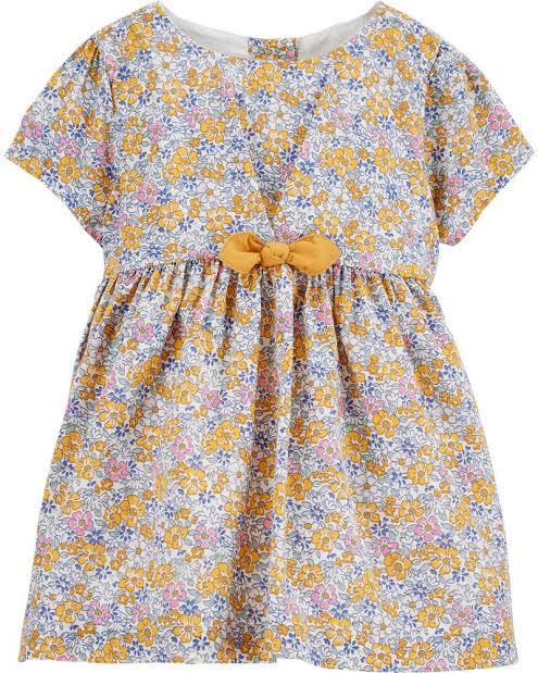 Baby gosh mustard dress