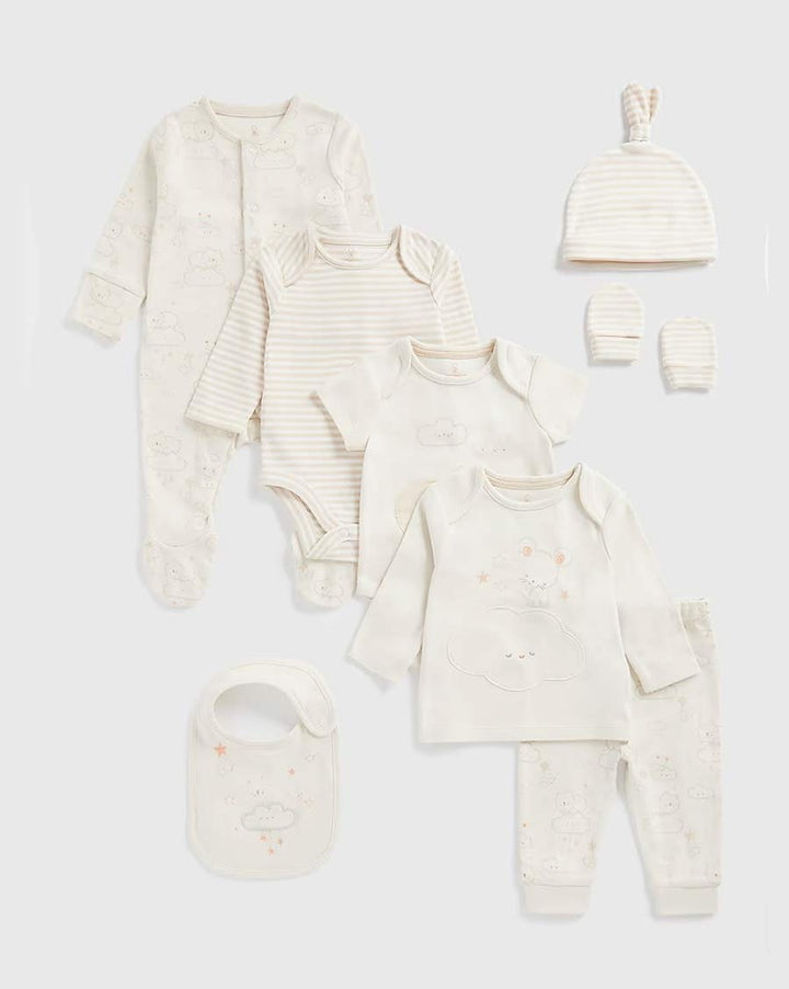Mothercare 8-in-1 unisex essential baby set