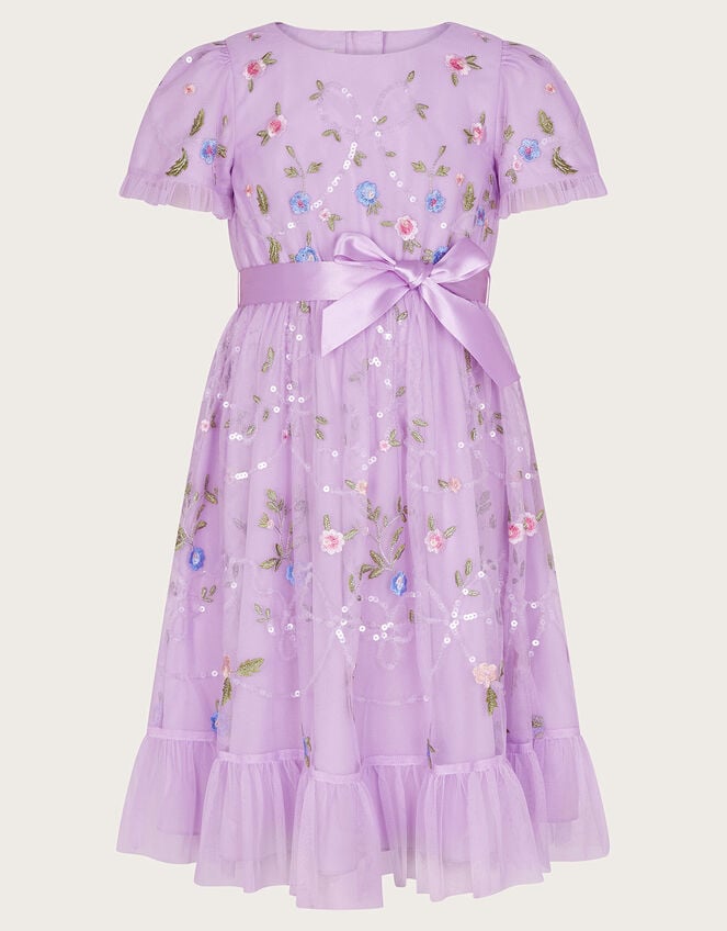 Tulle Floral embellished dress