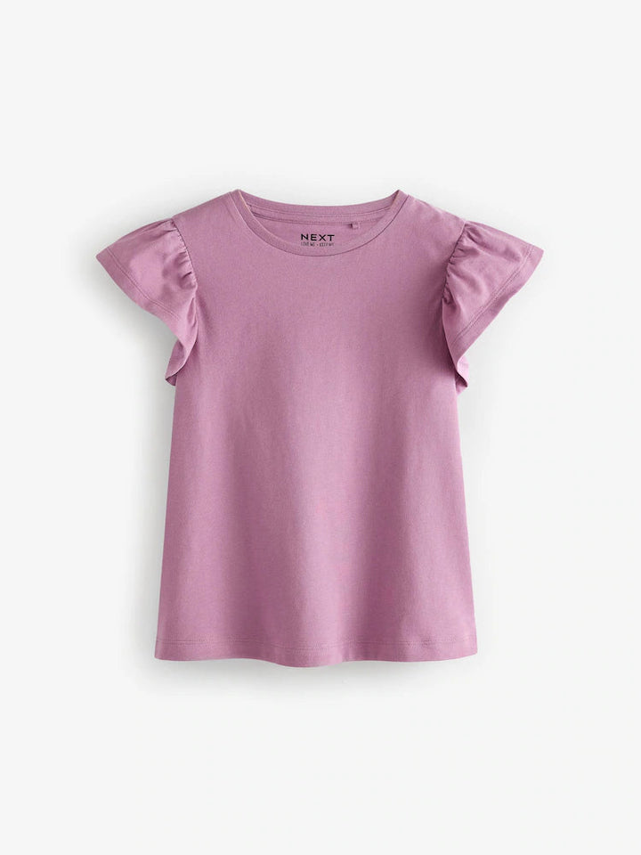 NEXT 2pcs ruffle sleeve t-shirt