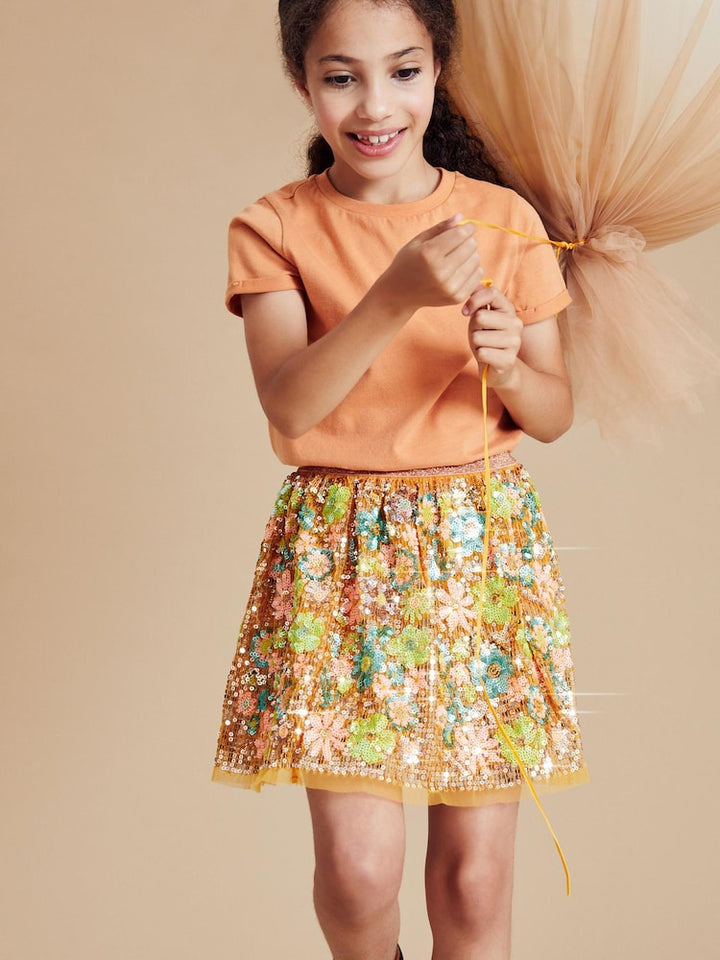 Next glitter sequin skirt