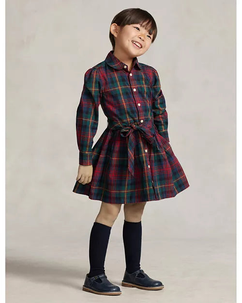 Polo Ralph Lauren junia plaid shirt dress