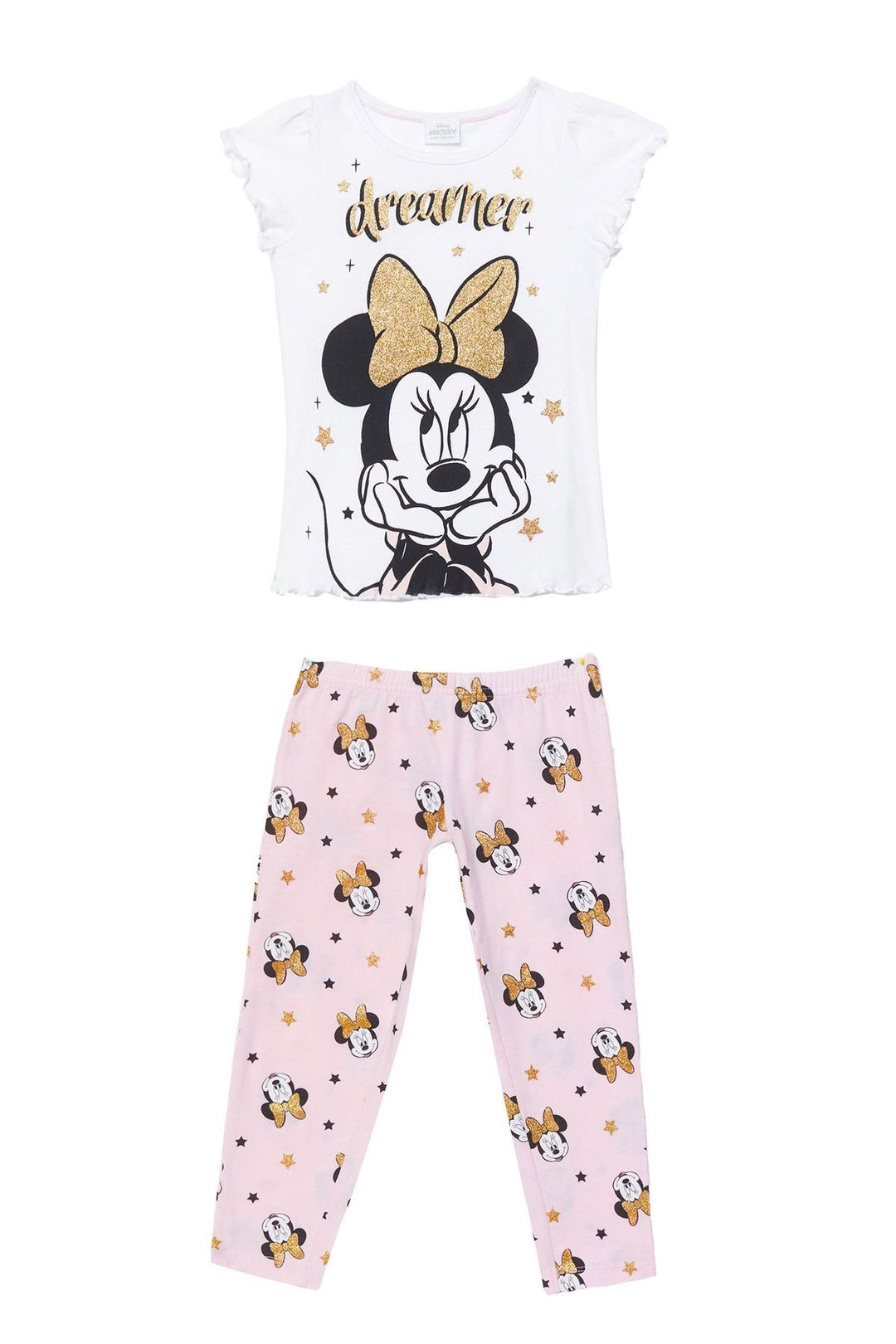 Glitter bow pjs