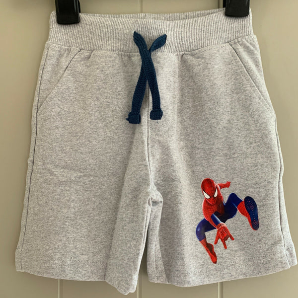 Spiderman grey shorts