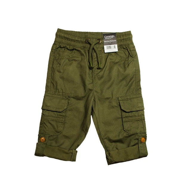 George khaki combat boys trouser