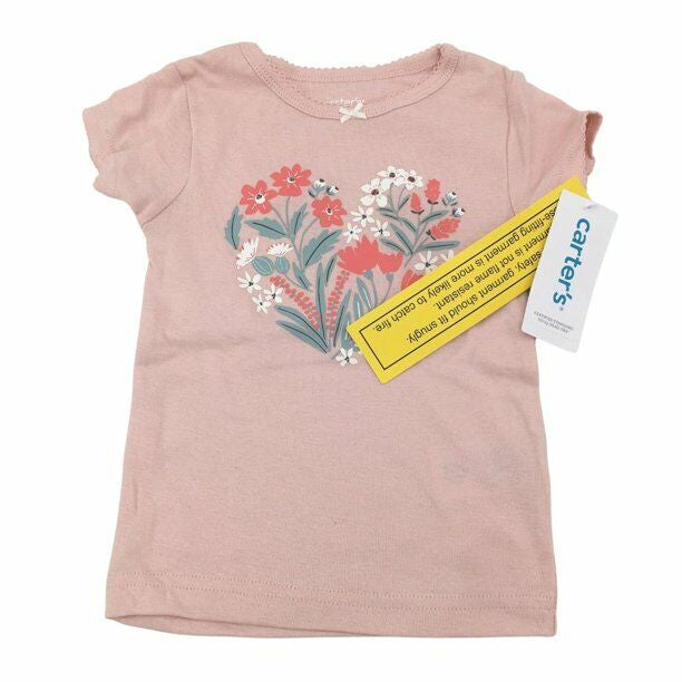 Girls 3 piece floral pjs set