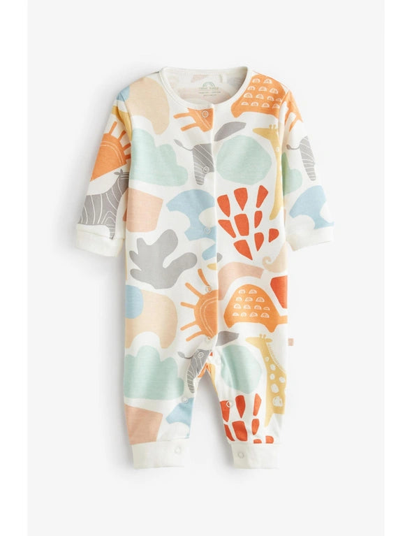 Next all print footless sleepsuit