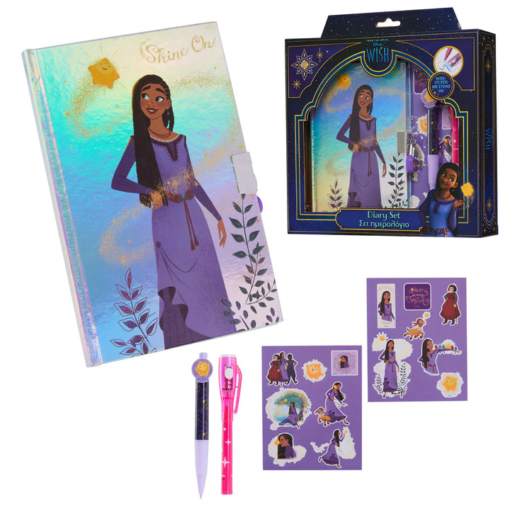 Disney wish diary with lock